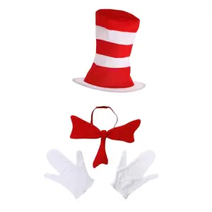 Adult Cat in the Hat Accessory Costume Kit