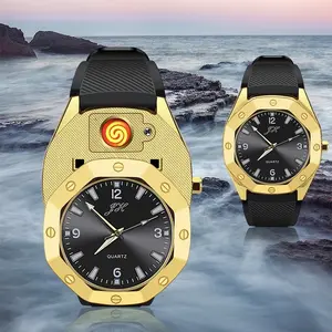 [Lighter only (Without Butane)]【Lighter Watch 】 For OurdoorFun Cooking, BBQ, Camping And Daily Use Kitchen Utensils Spray  dadys gift