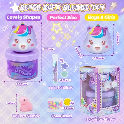 Squishy Bunn6 Mango Slime TikTok Shop
