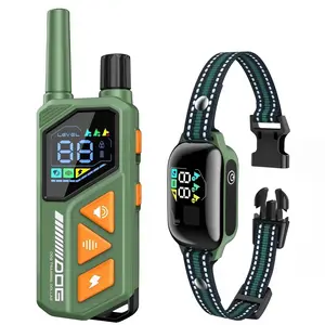 2-In-1 Ai Smart Dog Bark Collar, Waterproof Anti-Barking Training Device, 3300ft Remote, Beep Vibration Shock Modes