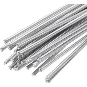 100pcs Bulk Pack Low Temperature Aluminum Welding Rods, 50cm Long Diameter 1.6mm, Ideal for Metal Welding, Durable and Efficient