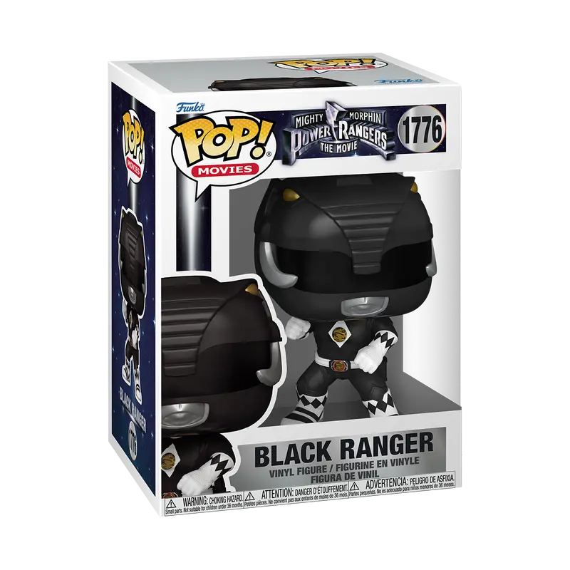 Funko Pop Vinyl Figure Power Rangers Black Ranger 1776