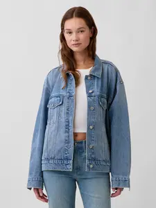 Gap Women's Oversized Icon Denim Jacket