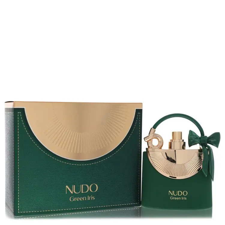 Nudo Green Iris Eau De Parfum Spray, Long-Lasting Unisex Fragrance with Vanilla Scents, Woodsy & Floral Notes - 3.4 fl oz, Spray Bottle, Daily Wear, Fine Mist, Lemon, Signature Scent, Lemon Mandarin, Vanilla Base, Niche Perfume, Citrus, Edp, Vanilla Musks