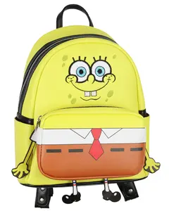 Nickelodeon SpongeBob SquarePants Body Hanging Legs Mini Backpack 10"