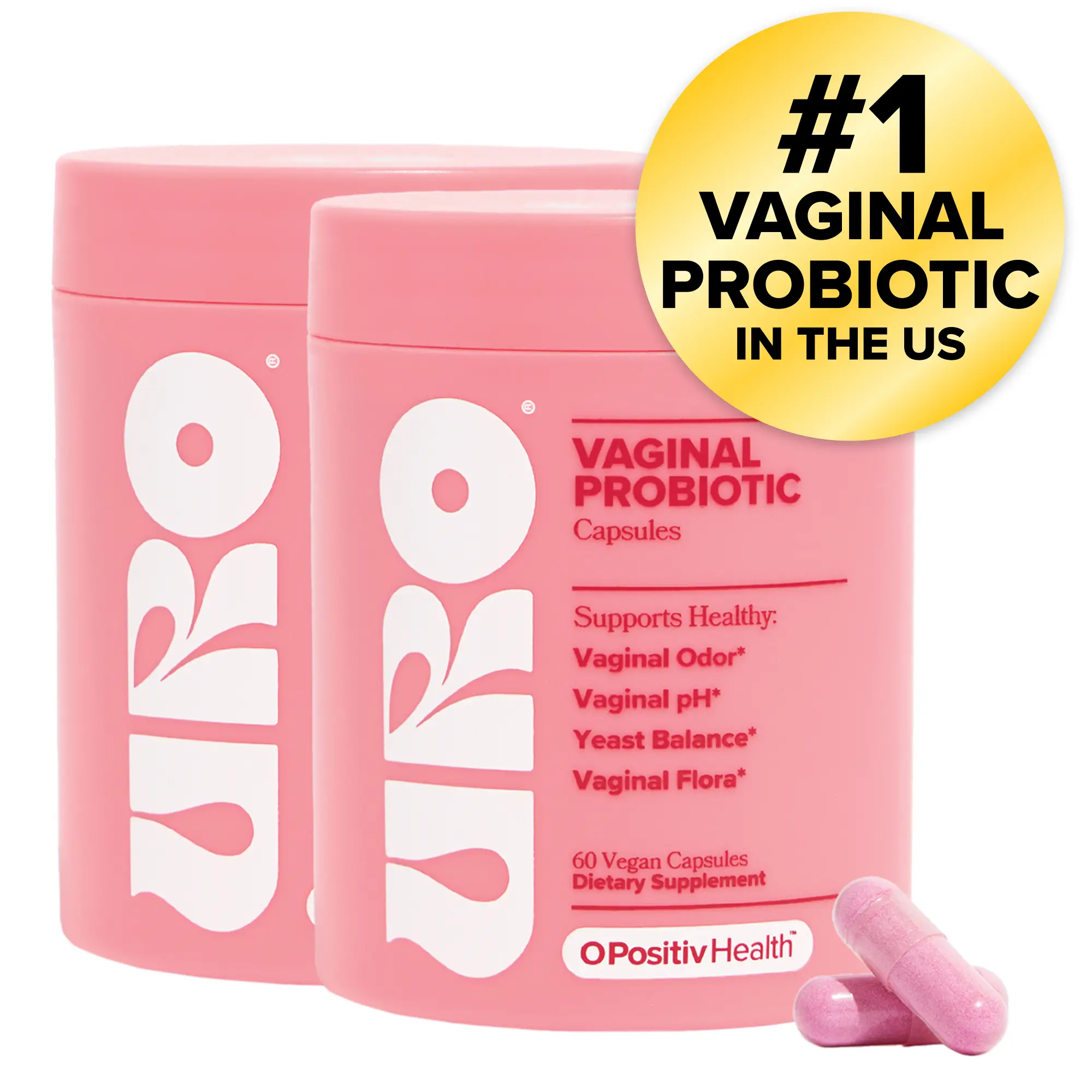 URO Women's Probiotics - 2 Bottle Pack URO Women's Probiotics - 2 Bottle Pack