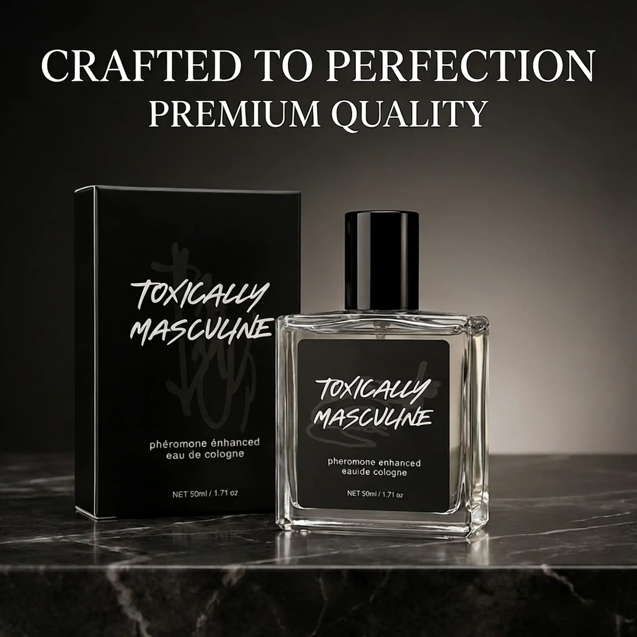 Pheromone-Enhanced Eau de Cologne 50ml-Toxically Mascvline-Lemon,Bergamot,Mint,Lavender,Sandalwood-Fragrance gift-Mother's Day gifts