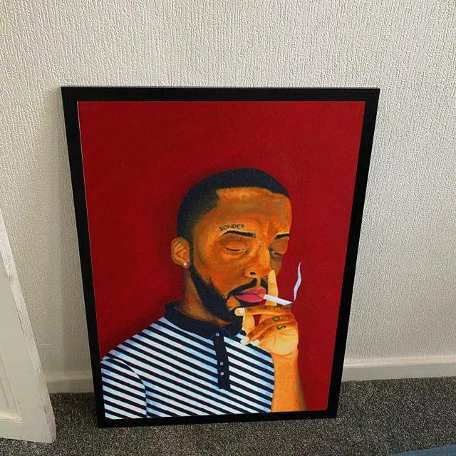 Brent Faiyaz A.M Paradox Poster, Music Art Print Poster