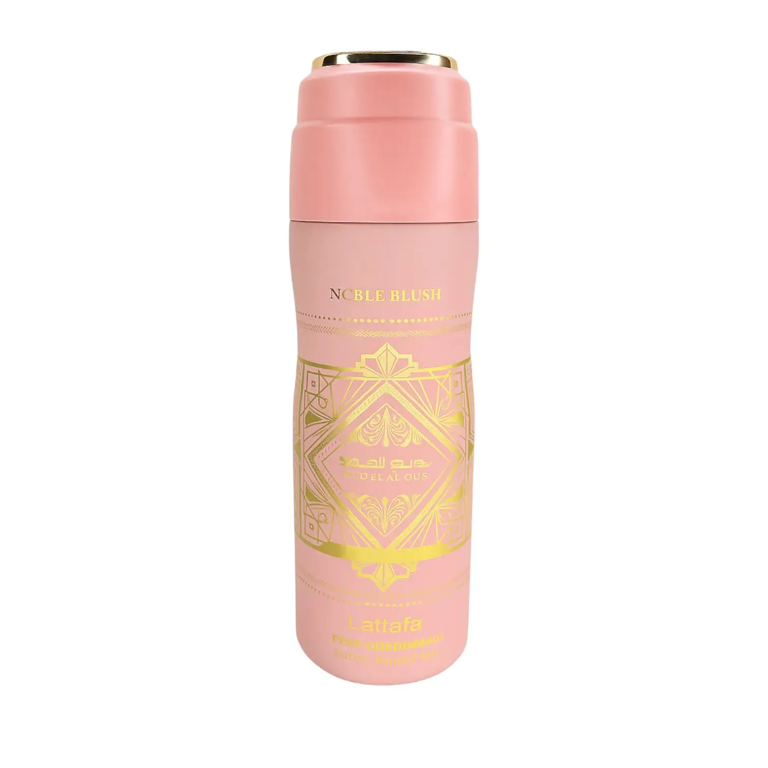 Lattafa | Badee Al Oud | Noble Blush | Women's Scent | 200 ML | Body Spray | Meringue - Almond & Rose
