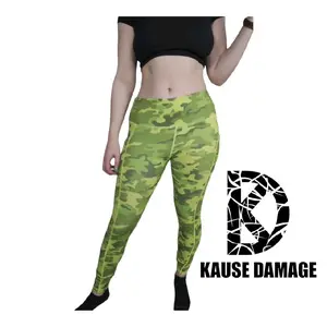 Kause Damage Leggings With Secured Pockets