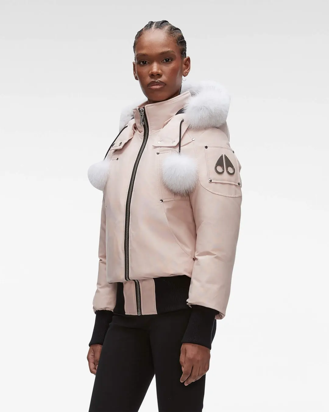 MOOSE KNUCKLES Debbie Bomber Womens Apparel