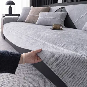 Modern Simple Luxury Sofa Cover, Pet-Friendly Washable Couch Protector, Non-Slip Design, Suitable for Living Room Study Office, Sofa Slipcover
