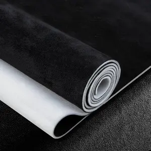 Suede Car Headliner Fabric with 1/6" Foam Backing, Soft Trimmable Car Roof Repair Replacement, DIY Roof Liner Upholstery Material for Auto Interior, Door Panels, RV, Trucks