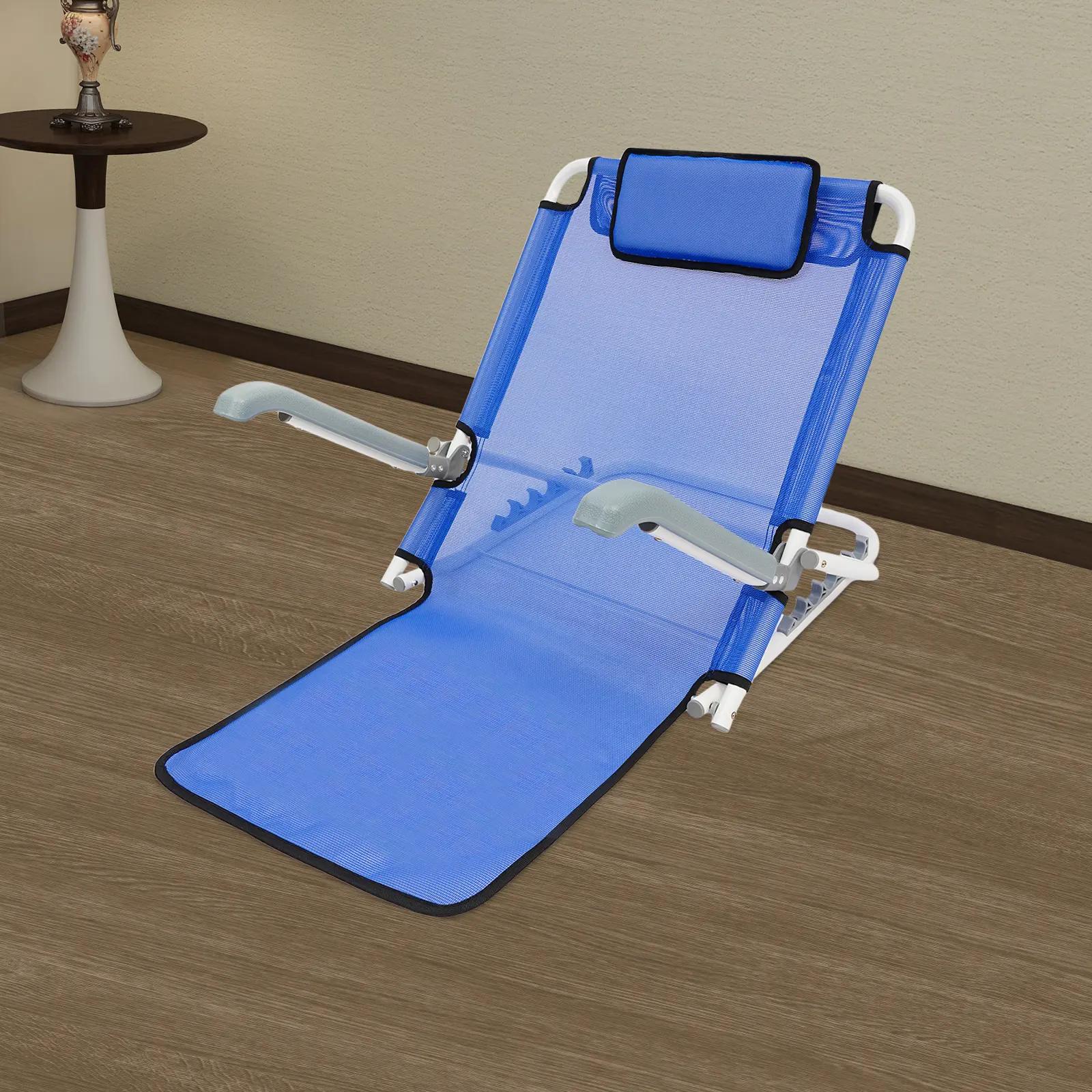 5 Gear Adjustable Sit Up Backrest 20-75 Degree for Bed Reading Recovery, 1 Pair Earplugs, 1* Eyepatch