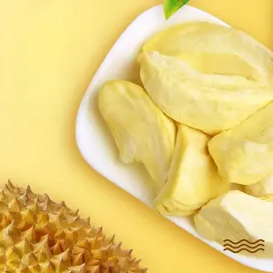 Freeze-Dried Durian Fruit Bites – 6 Packs × 25g | Sweet, Crispy & Creamy Dry Snack | Tropical Exotic Treat for Office, Travel & Anytime Cravings