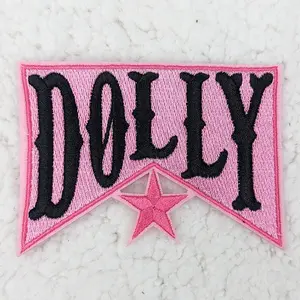 Dolly Embroidered HAT/POCKET Patch