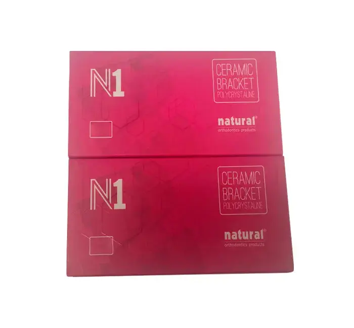 N1 Ceramic Bracket PLUS W/H 3,4,5 MAIA - 20 pcs / Polycrystal / Mesh Base