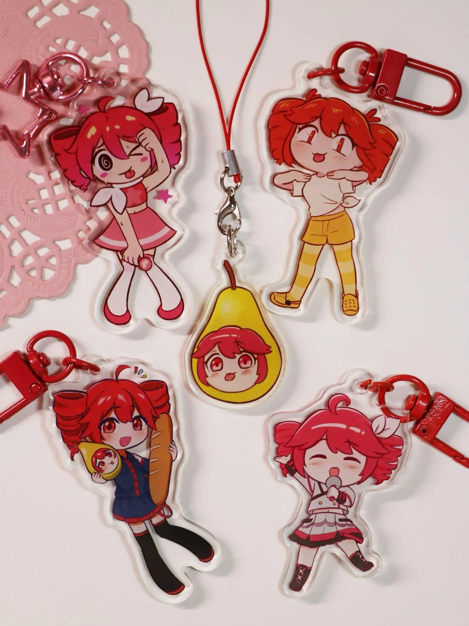 Kasane Teto Acrylic Keychain