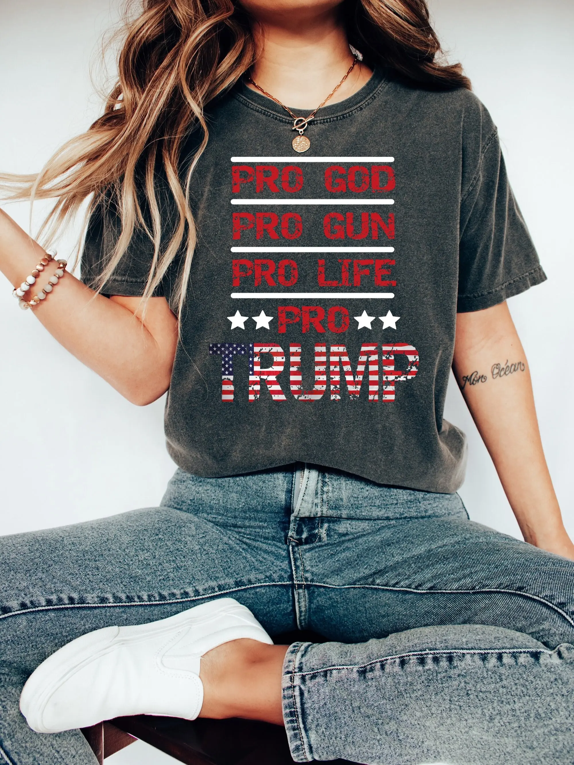 2024 Election Flag Shirt, Republican Campaign Tee, Presidential Campaign Shirt, 2024 Election Apparel