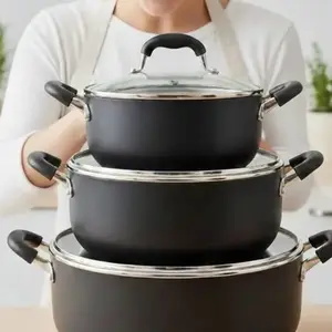 Aluminum nonstick pans