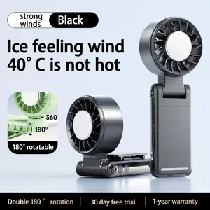 Summerwins,X50 Portable Fan: A handheld high-speed fan with 100 adjustable speed settings and a foldable knob design—a must-have for summer travel, vacations, and outdoor activities