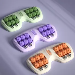 Cat Claw Foot Massager, 4 Roller Design, Magnetic Therapy, Deep Massage Points, Portable Home & Office Use, Unisex