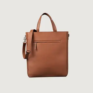 Brown Leather Tote Bag