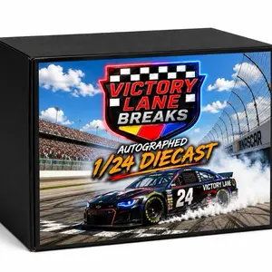 1:24 Autographed NASCAR Diecast Car Break (Pick Your Team)