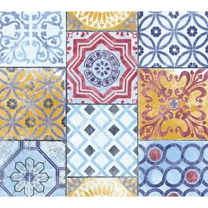 NextWall Moroccan Tile Peel and Stick WallpaperRoll NextWall Moroccan Tile Peel and Stick WallpaperRoll