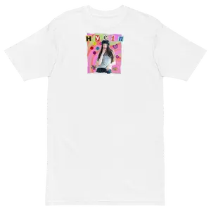 NewJeans (Hyein) How Sweet Member Collage Cut Out Ador K-POP Unisex 100% Premium White T-Shirt Limited Edition Classic Collar Cotton