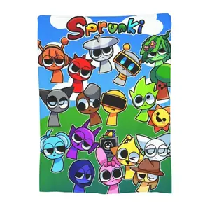 Sprunki blanket - super soft and comfortable sofa blanket in multiple sizes - bed sheets