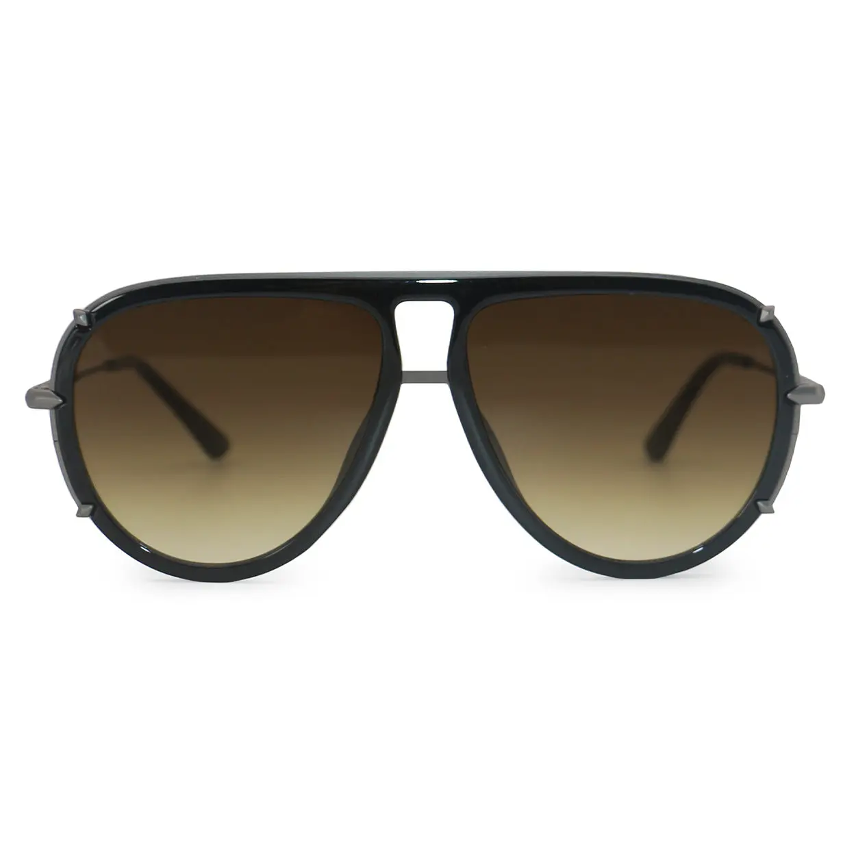 Ivy Luxe - Olive - Tangle Free Round Aviator Sunglasses - Certified Shatter-Resistant Lenses - UV400 - For Women & Men