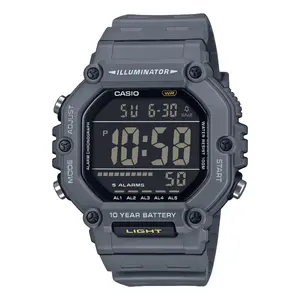 Casio Men’s Dark Grey and Black Digital Sport Watch with Grey Dial - AE-1600H-8BVCF