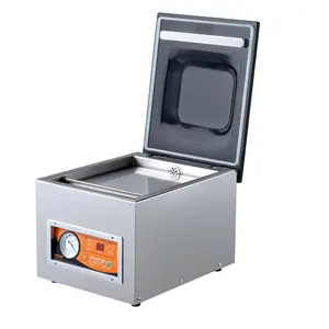 VEVOR Chamber Vacuum Sealer, TikTokShopBlackFriday, 260W Sealing Power, Vacuum Packing Machine for Wet Foods, Meats, Marinades and More, Compact Size with 10.2" Sealing Length, Applied in Home Kitchen and Commercial Use