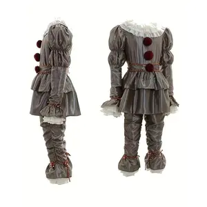 Horror Halloween costume cosplay party costume complete set for adult T