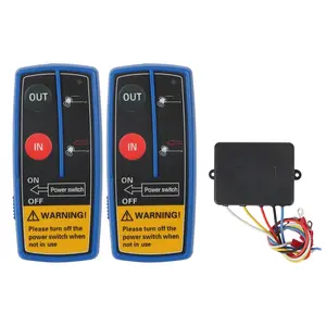 Electric Winch Remote Control Wireless For Jeep ATV SUV Trailer Truck 24V 12V Auto Accessories Dual Handset Switch Controller