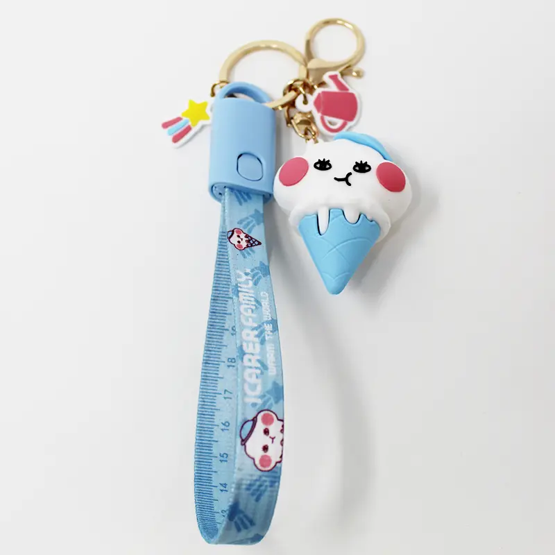 Cute Animal Keychain Charger for iPhone – Compact & Convenient Charging on the Go