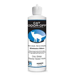 Cat Odor-Off Pet Odor Eliminator Spray – 16oz Cat Urine and Tomcat Spray Odor Eliminator Spray, Original or Fresh Scent