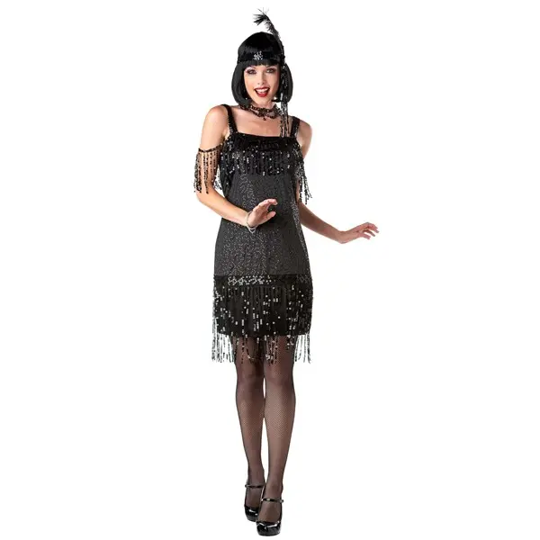 Adult Classic Flapper Costume Adult Classic Flapper Costume