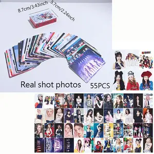 Bb Monster Concert Lomo Photo Cards Set, Photocard, High-Quality Printing Collection Card, Perfect Gift for Fans & Collectors, Durable Material Design