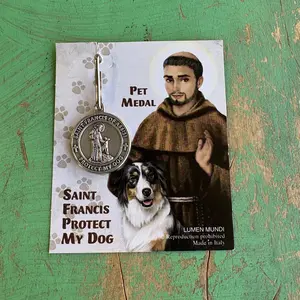St Francis/Guardian Angel Dog Tag