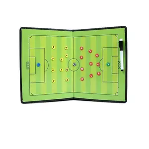 1pc Foldable Soccer Tactical Board, Durable PVC Anti-Slip Portable Tactical Board, Basketball Tactical Board, Wholesale Marker Sign, Training, Strategy, Flexible, Sport