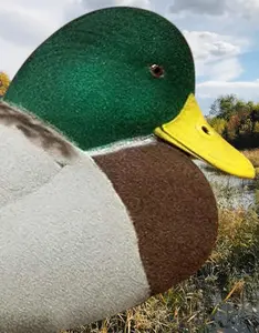 Mallard Head Decoy Flocking Kit with Highlights