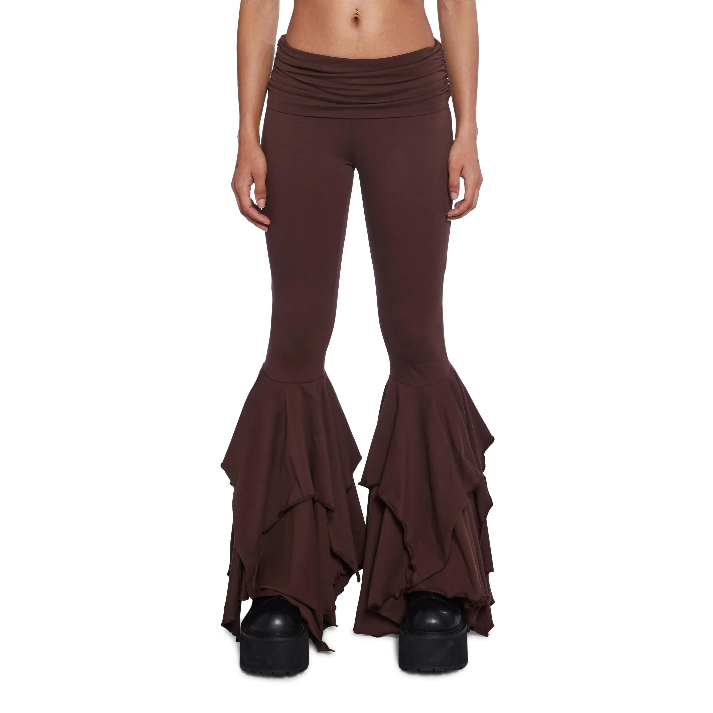 F Is For Fairies™  Flare Pants - Brown
