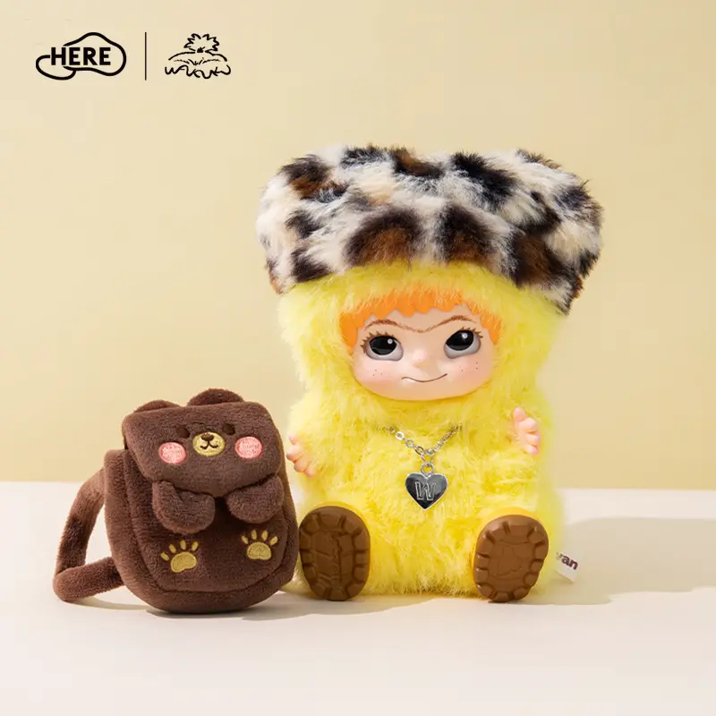 Wakuku Velvet Bear Backpack