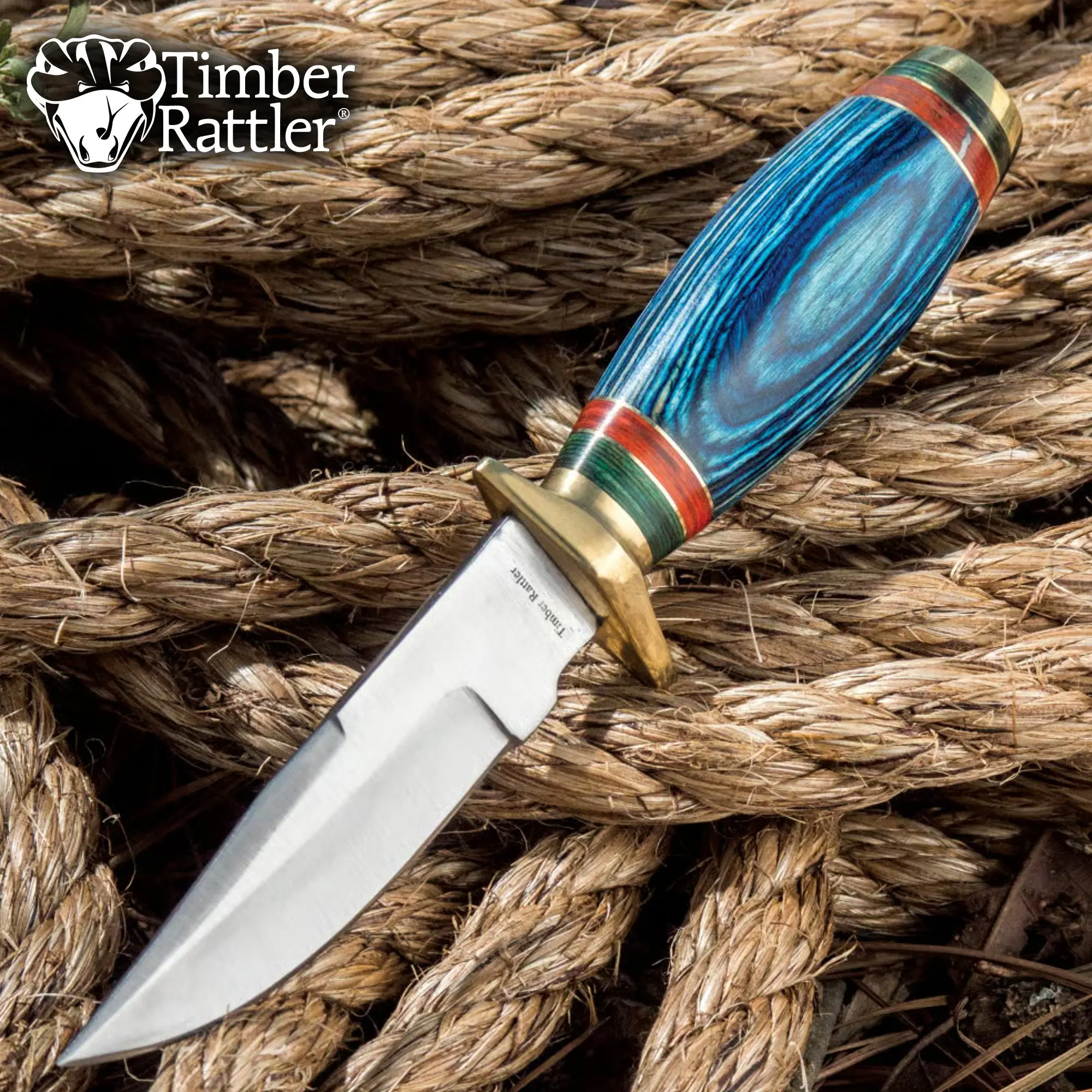 Timber Rattler Rivers Edge Saddle Knife