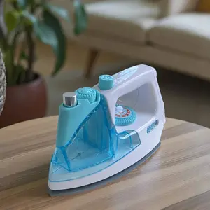 Children's toy iron， Pretend Play Household Appliances Toys ，With light and sound effects，Simulate the process of ironing clothes，pretend toys ，Household appliances toys， Tailor Roleplay Game, Unisex Educational Toy, Festival Birthday Gift，kids toys