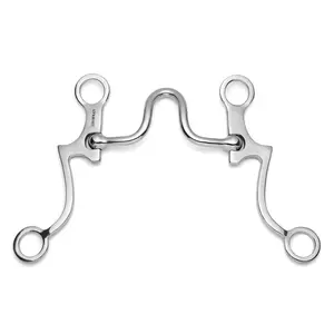 Seven Shank with High Port Curb Bit