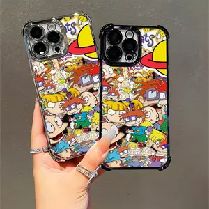 Rugrats Cartoon Phone Case for Nickelodeon Fans Compatible with iPhone 11/12/13/14/15/16 (Pro Max/Plus)