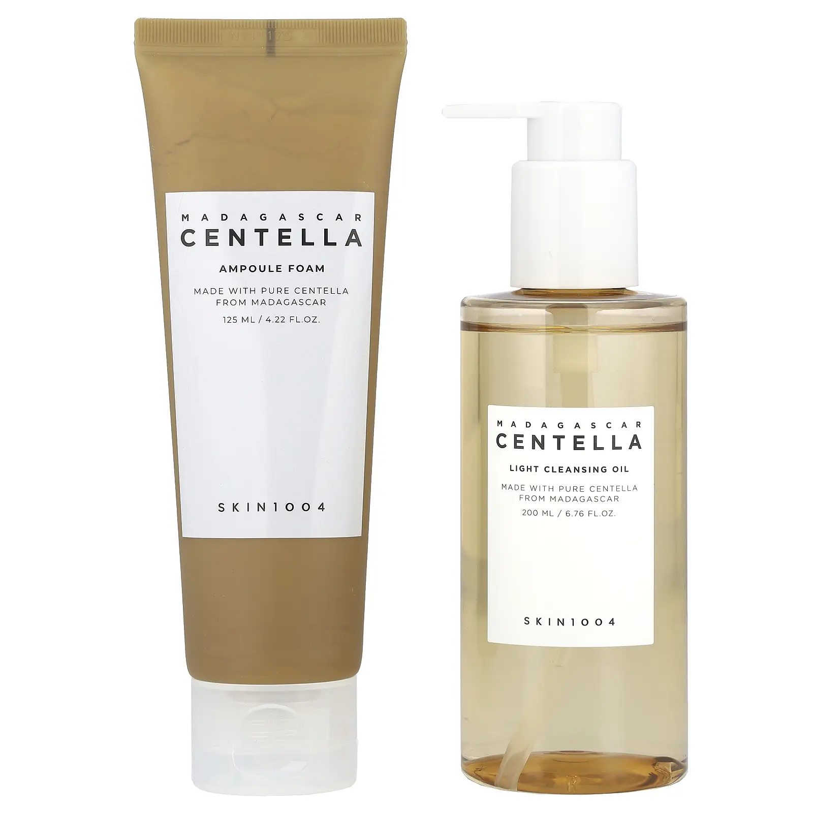 SKIN1004 Madagascar Centella, Double Cleansing Duo, 2 Piece Set